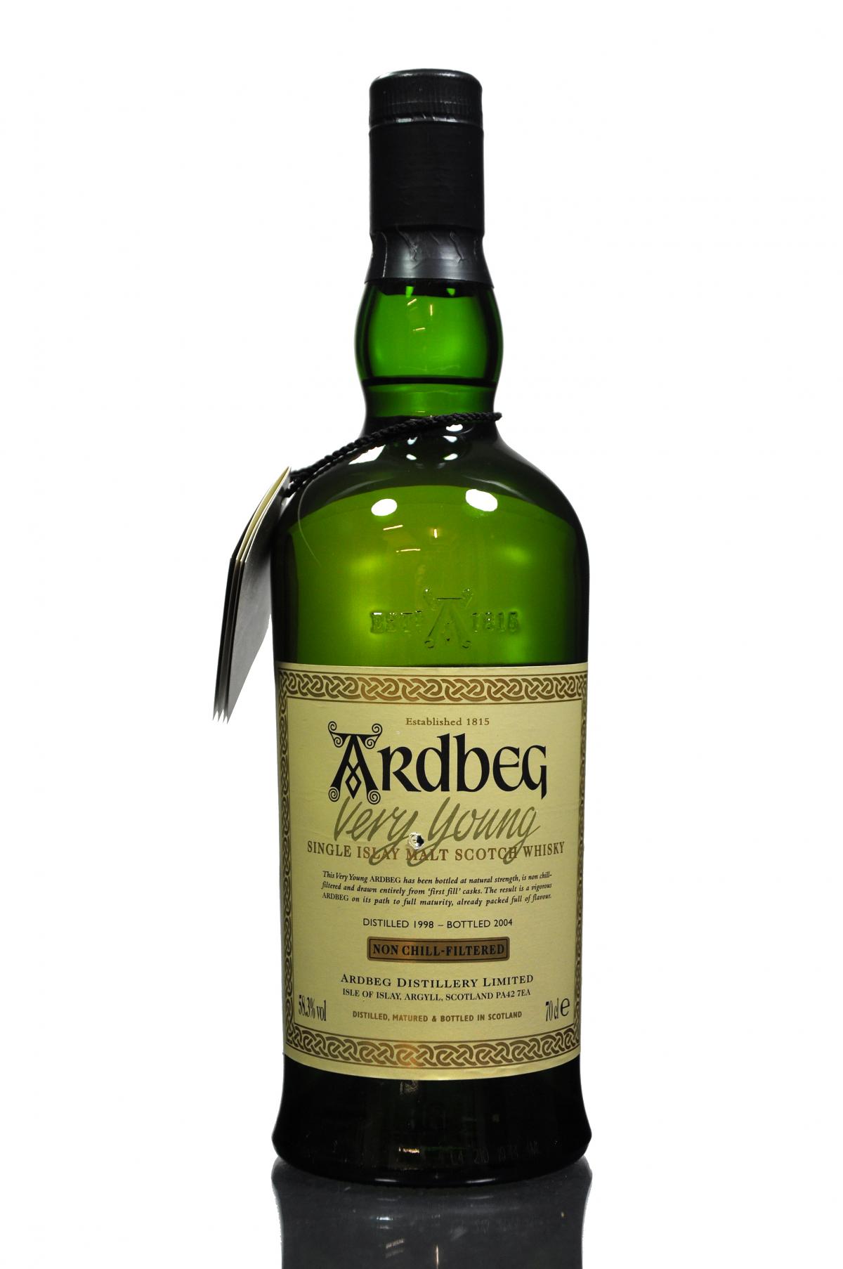 Ardbeg 1998-2004 - Very Young