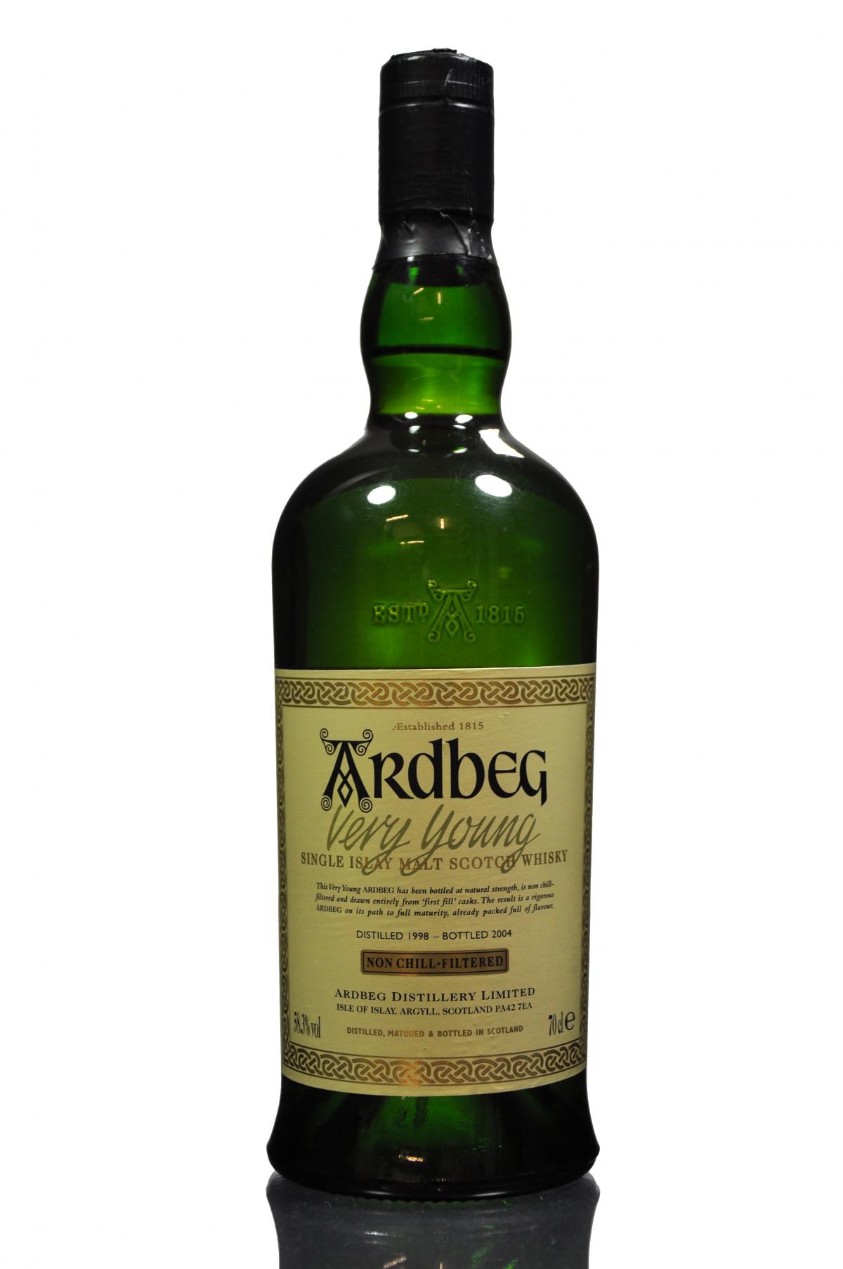 Ardbeg 1998-2004 - Very Young