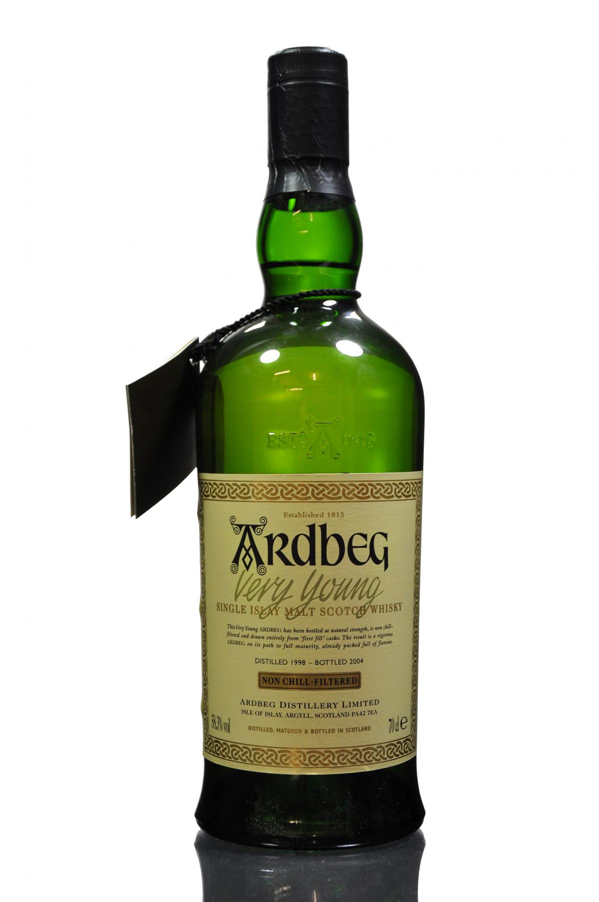 Ardbeg 1998-2004 - Very Young