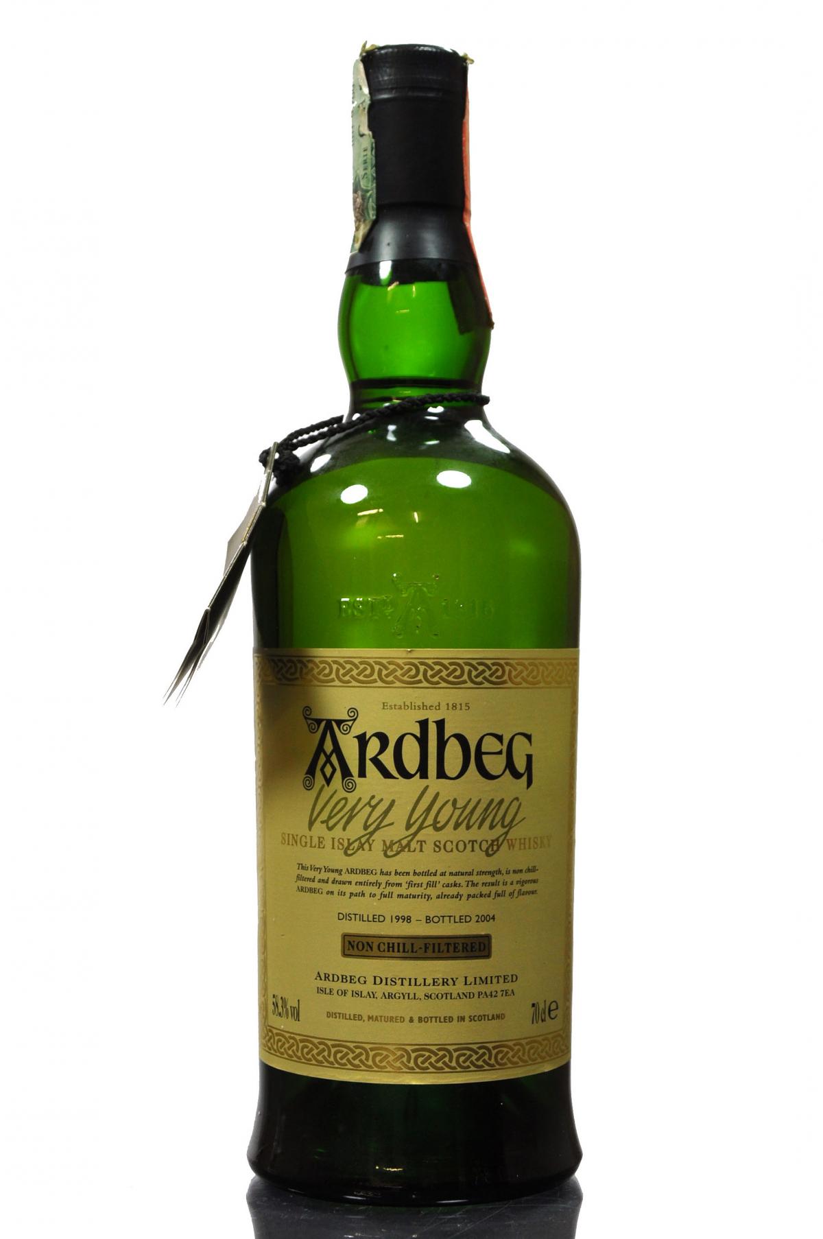 Ardbeg 1998-2004 - Very Young