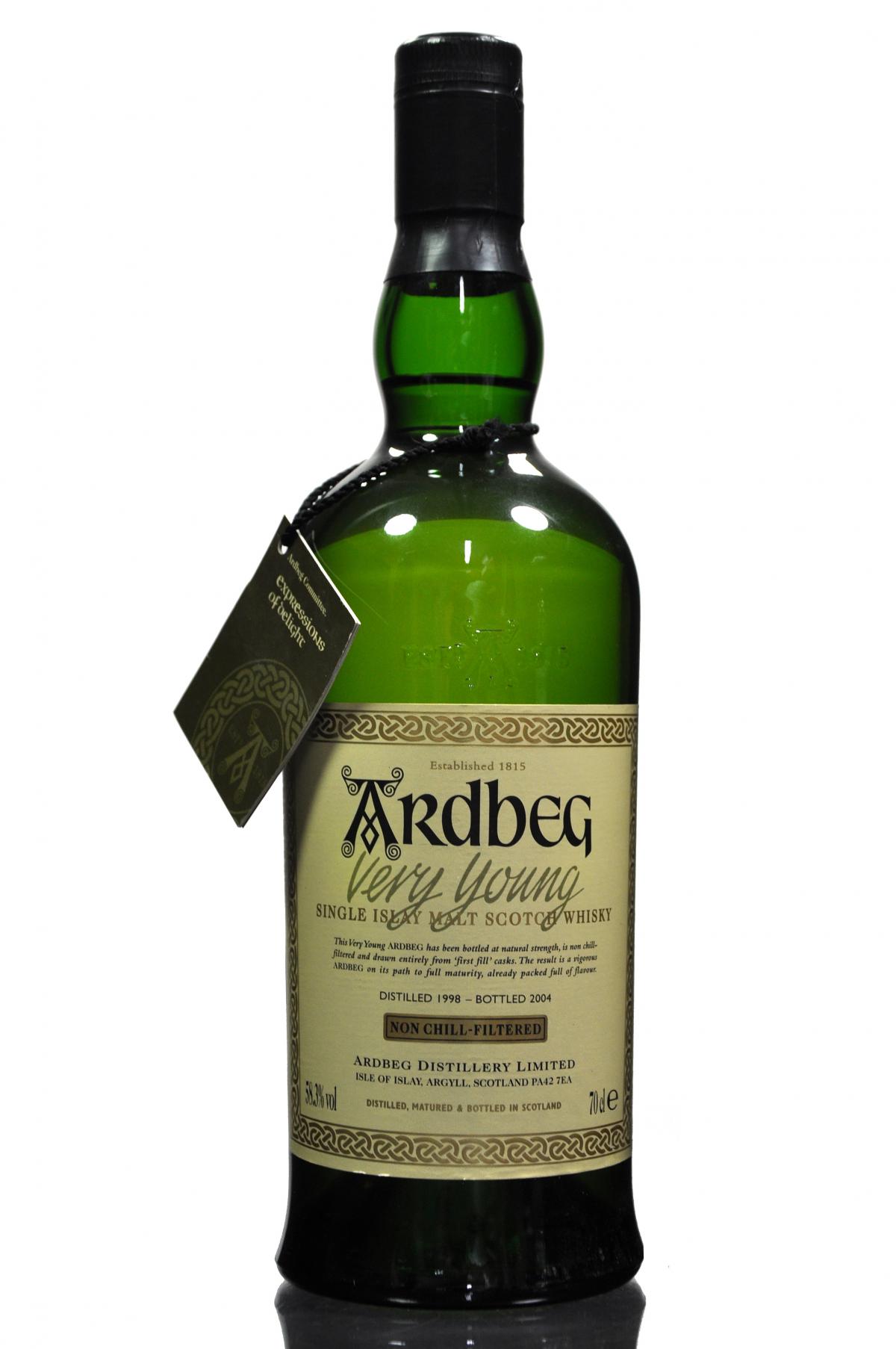 Ardbeg 1998-2004 - Very Young