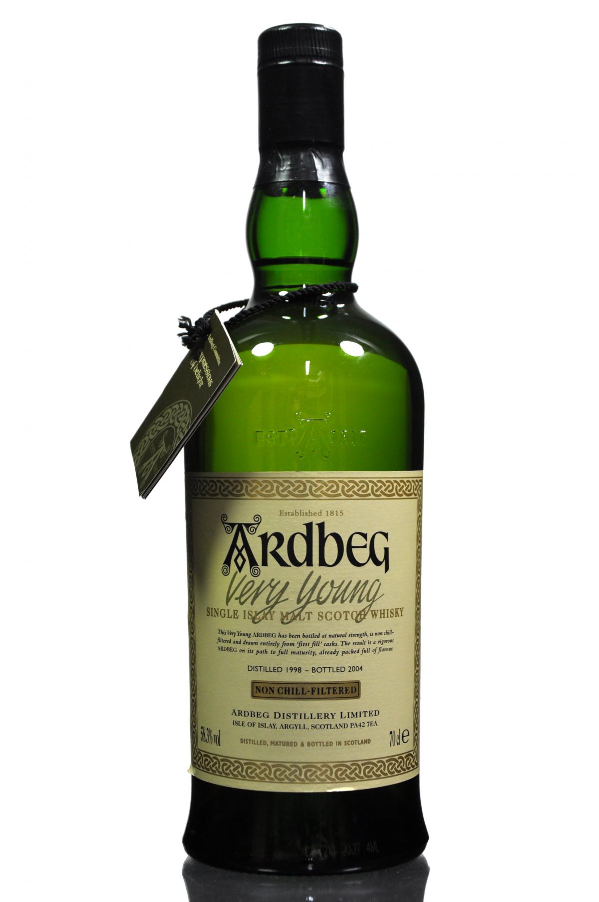 Ardbeg 1998-2004 - Very Young