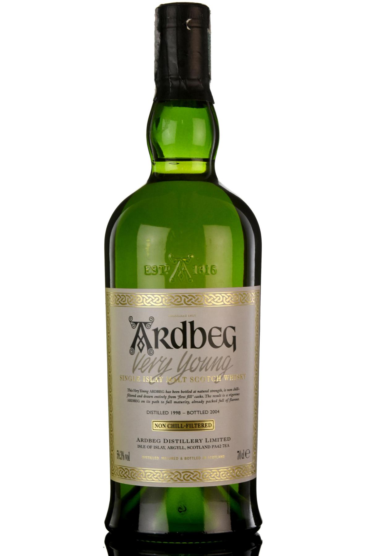 Ardbeg 1998-2004 - Very Young