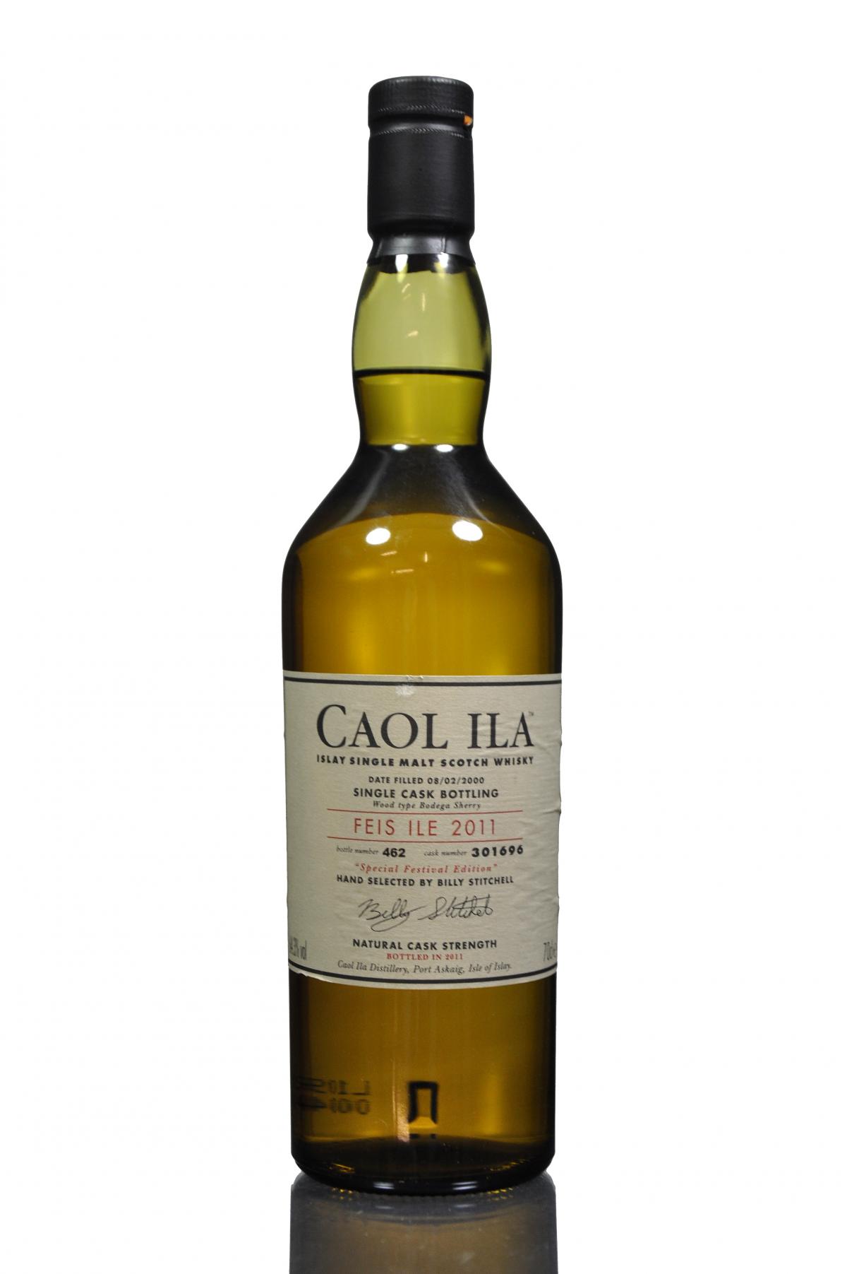 Caol Ila 2000 - Festival 2011 - Single Cask 301696