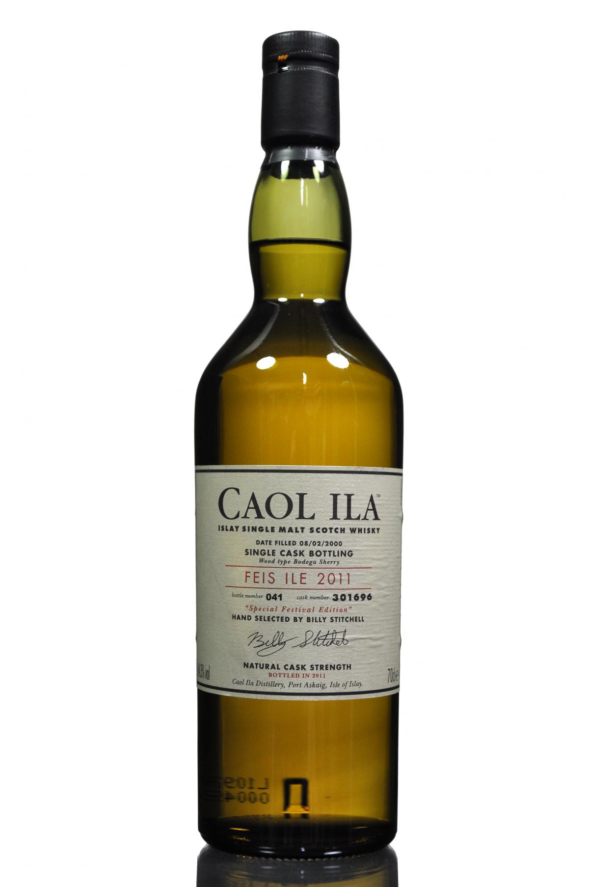 Caol Ila 2000 - Festival 2011 - Single Cask 301696