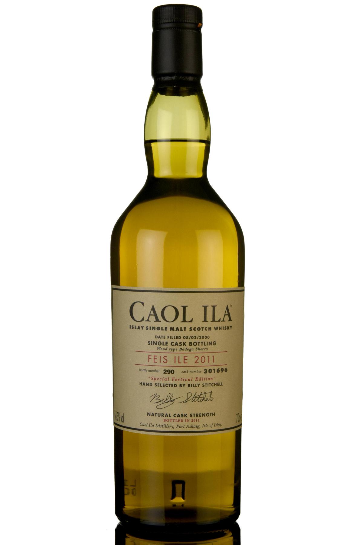 Caol Ila 2000 - Festival 2011 - Single Cask 301696