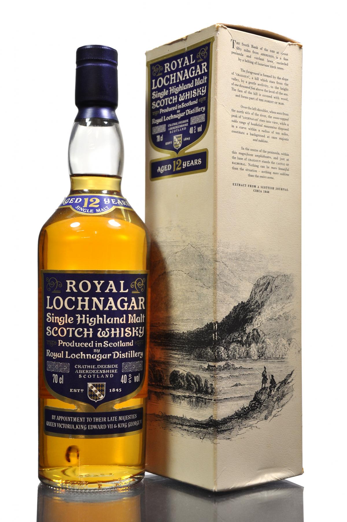 Royal Lochnagar 12 Year Old