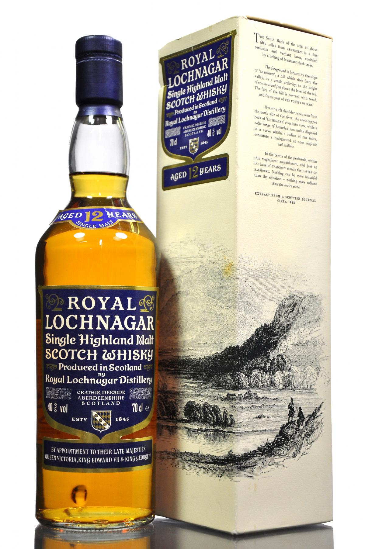 Royal Lochnagar 12 Year Old