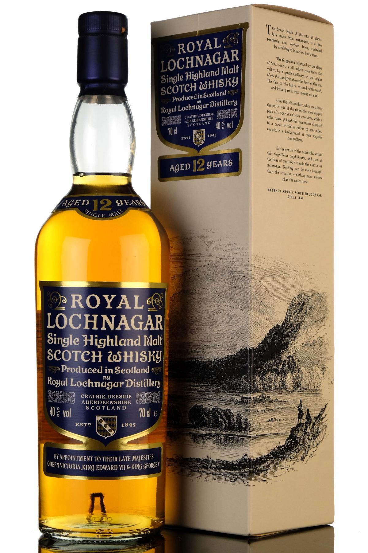 Royal Lochnagar 12 Year Old