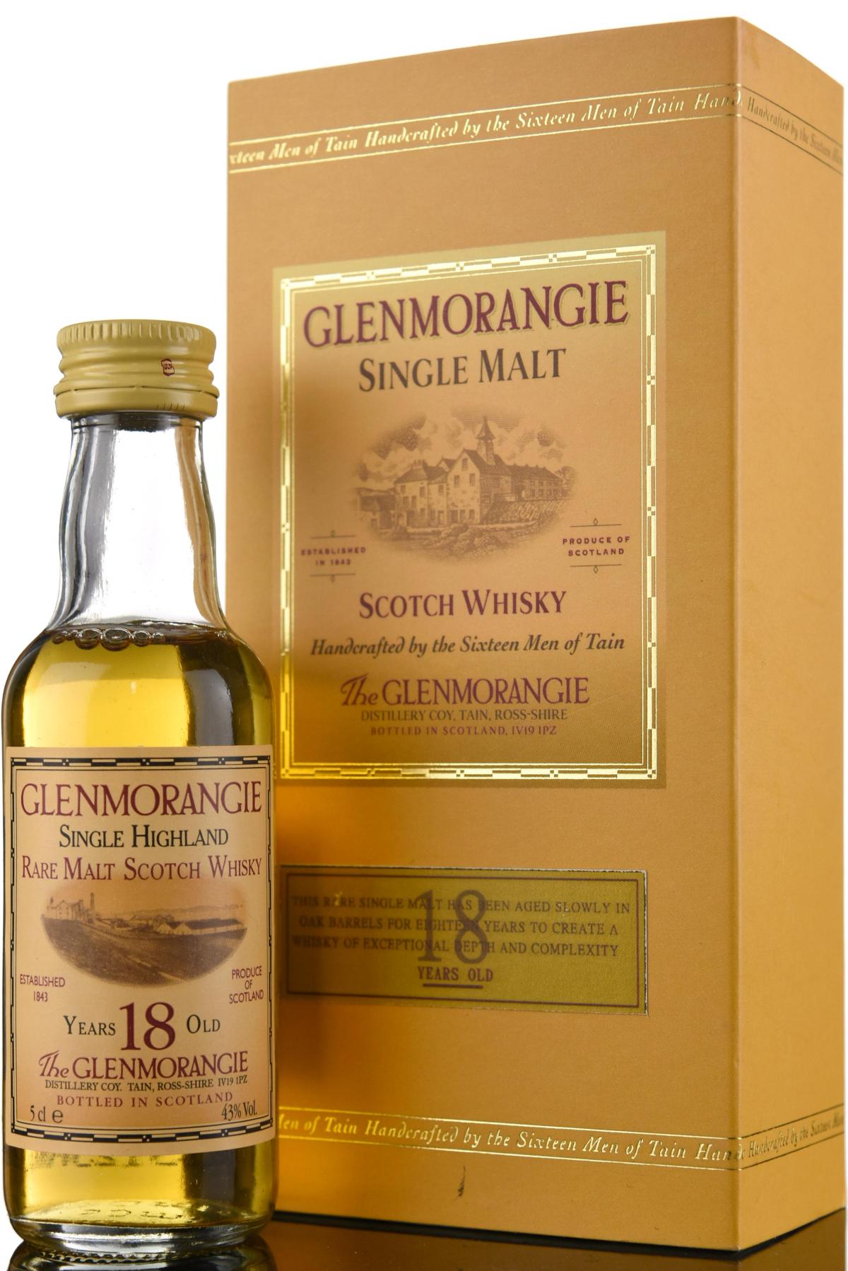 Glenmorangie 18 Year Old Miniature