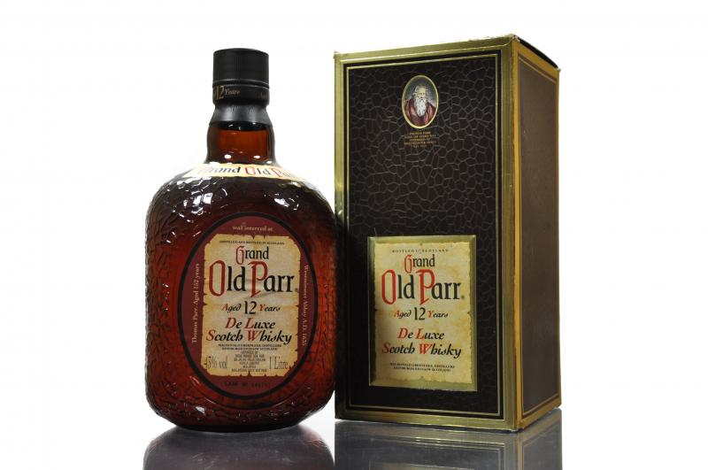 Grand Old Parr 12 Year Old - De Luxe - 1980s