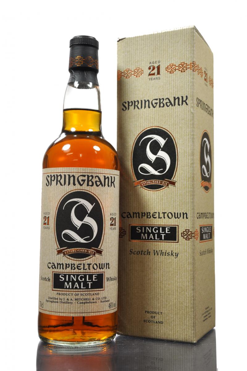 Springbank 21 Year Old - Circa 2000s