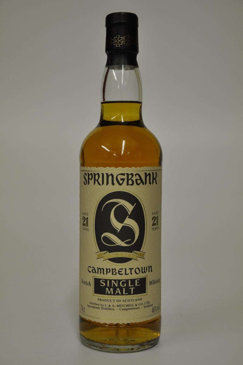 Springbank 21 Year Old - Circa 2000s