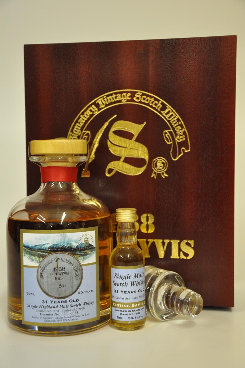 Ben Wyvis 1968-2000 - 31 Year Old - Signatory Vintage - Cask 686