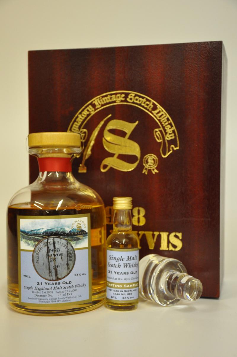 Ben Wyvis 1968-2000 - 31 Year Old - Signatory Vintage - Cask 685