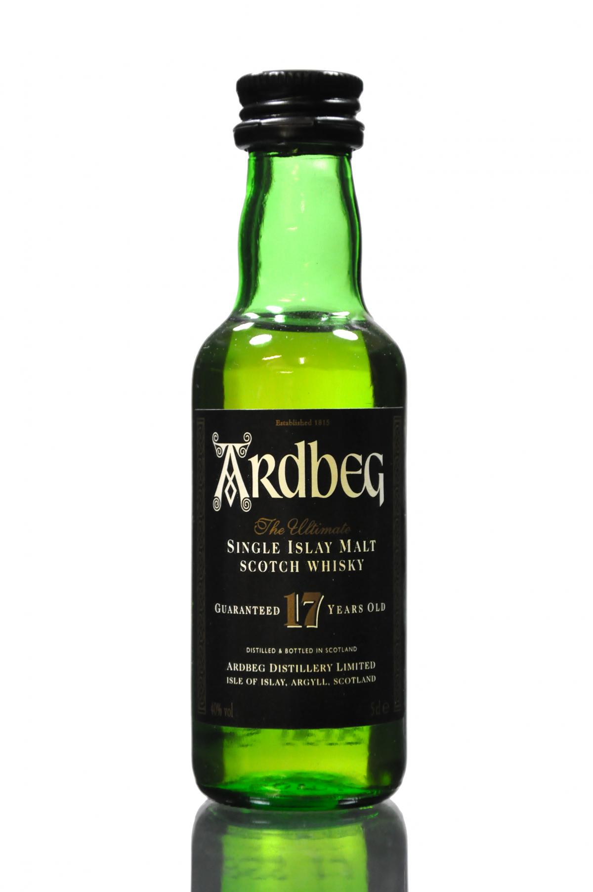 Ardbeg 17 Year Old Miniature