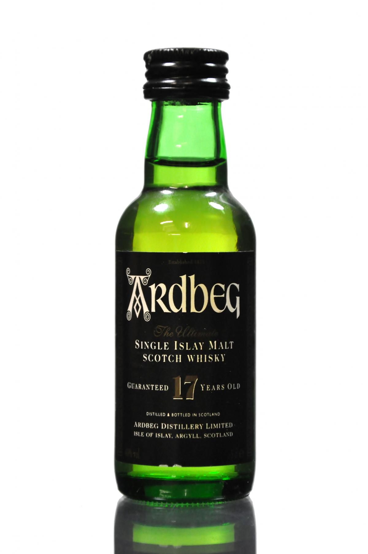 Ardbeg 17 Year Old Miniature