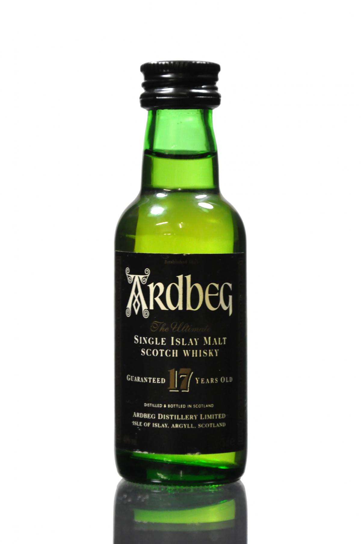 Ardbeg 17 Year Old Miniature