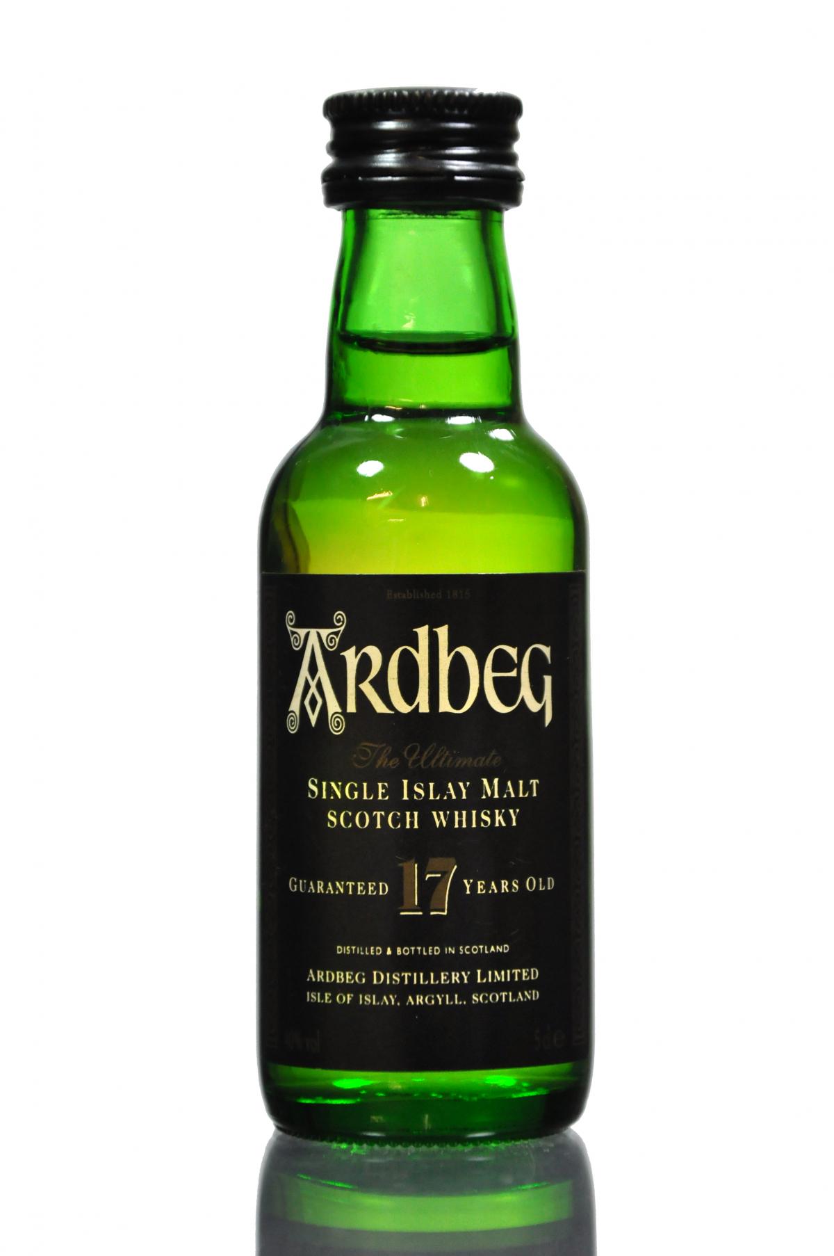 Ardbeg 17 Year Old Miniature