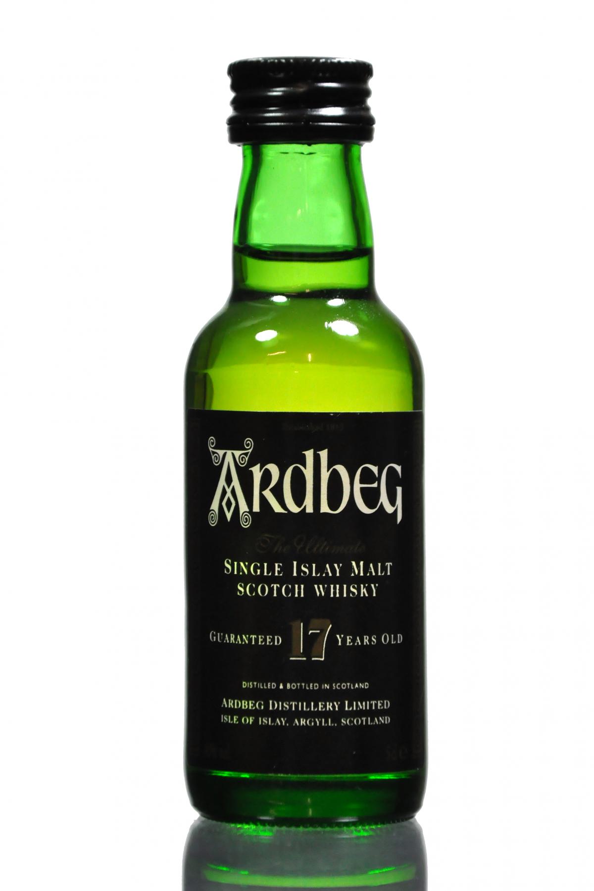 Ardbeg 17 Year Old Miniature