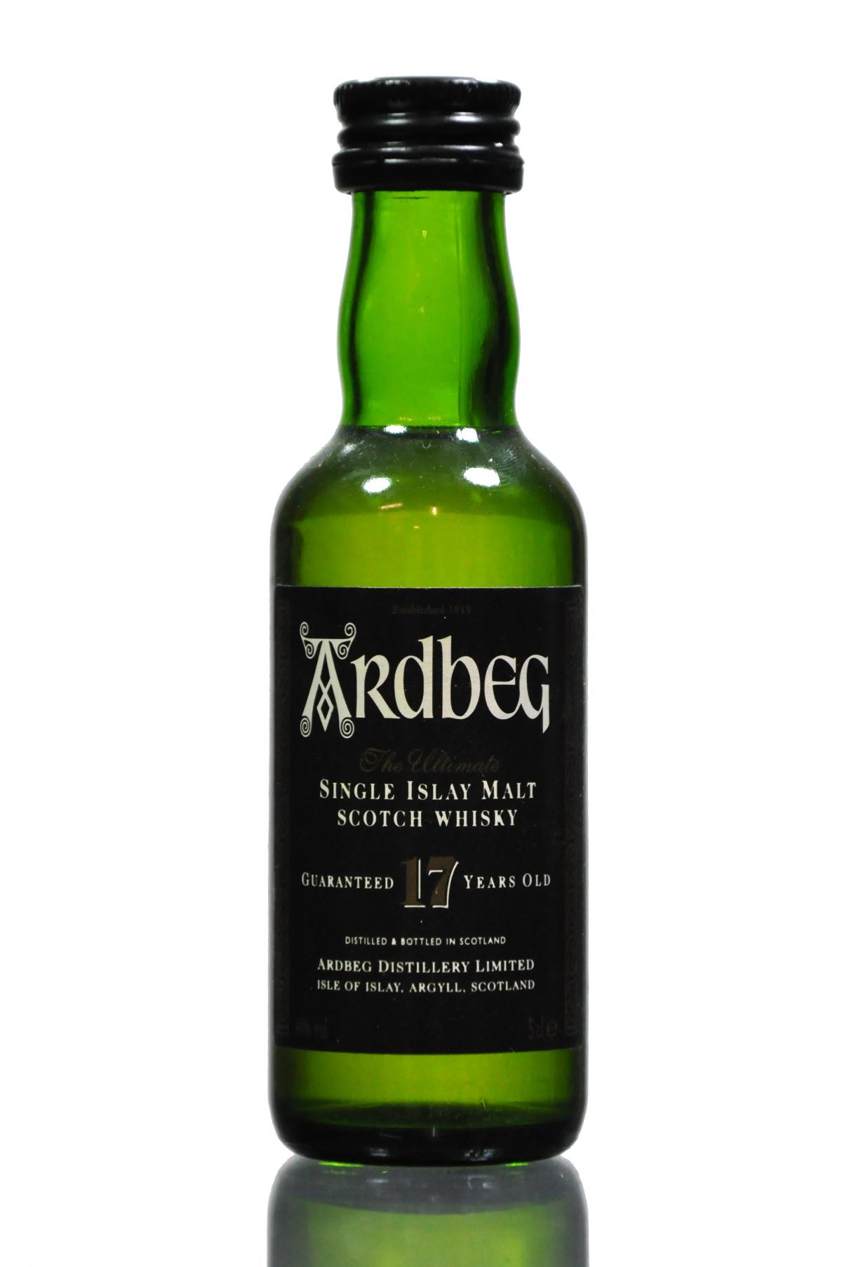 Ardbeg 17 Year Old Miniature