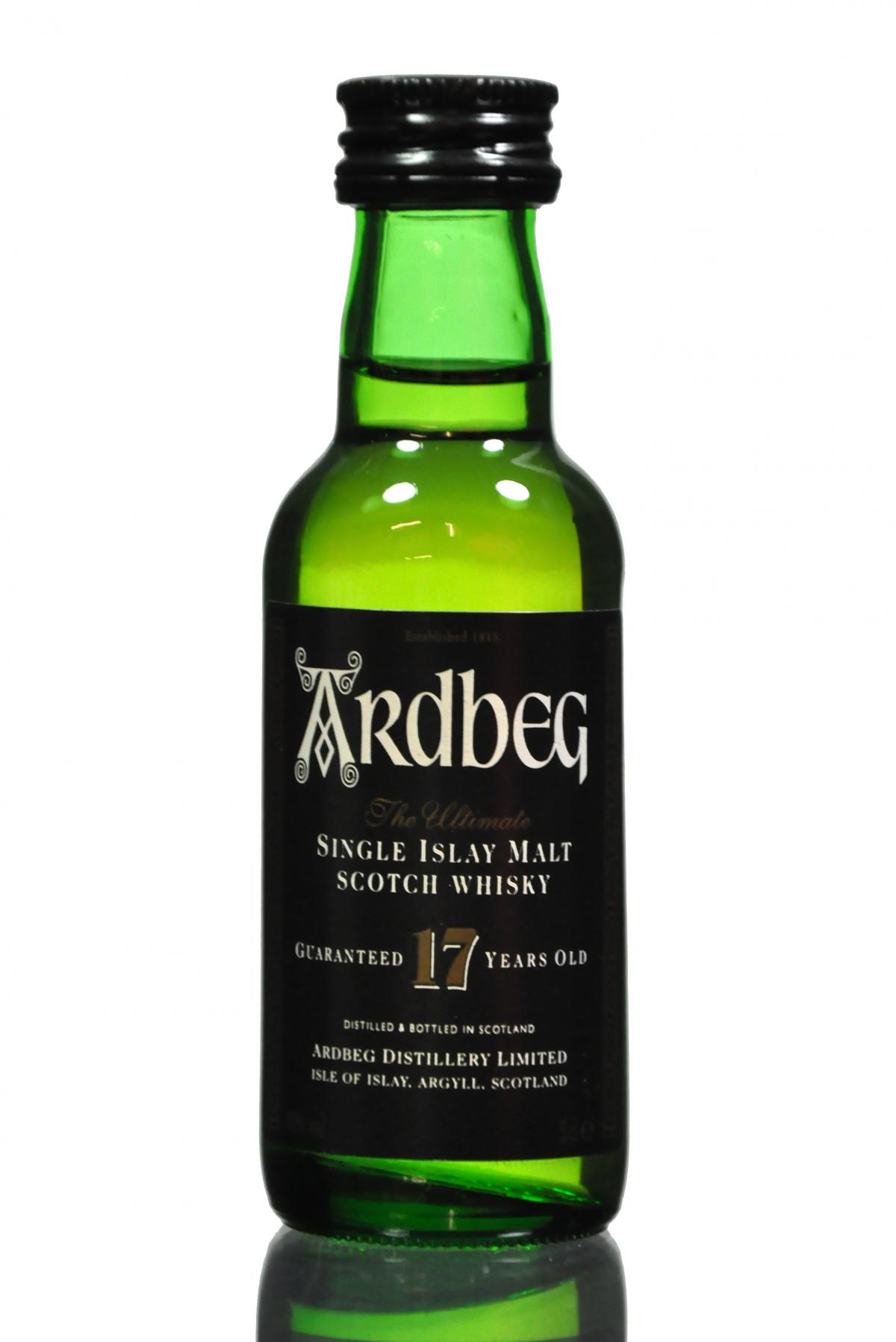 Ardbeg 17 Year Old Miniature