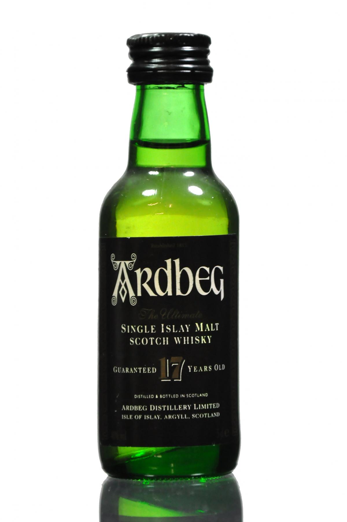 Ardbeg 17 Year Old Miniature