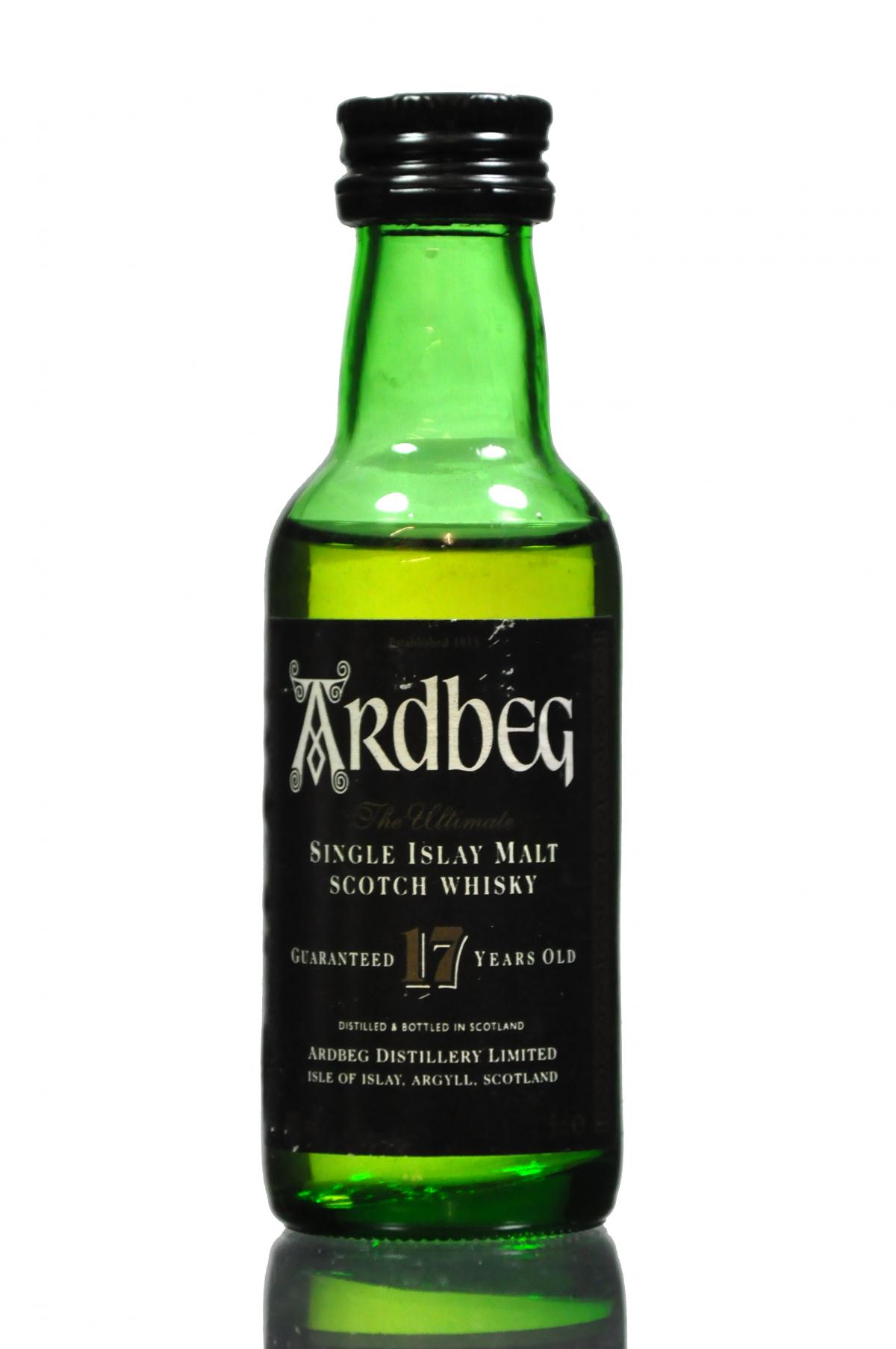 Ardbeg 17 Year Old Miniature