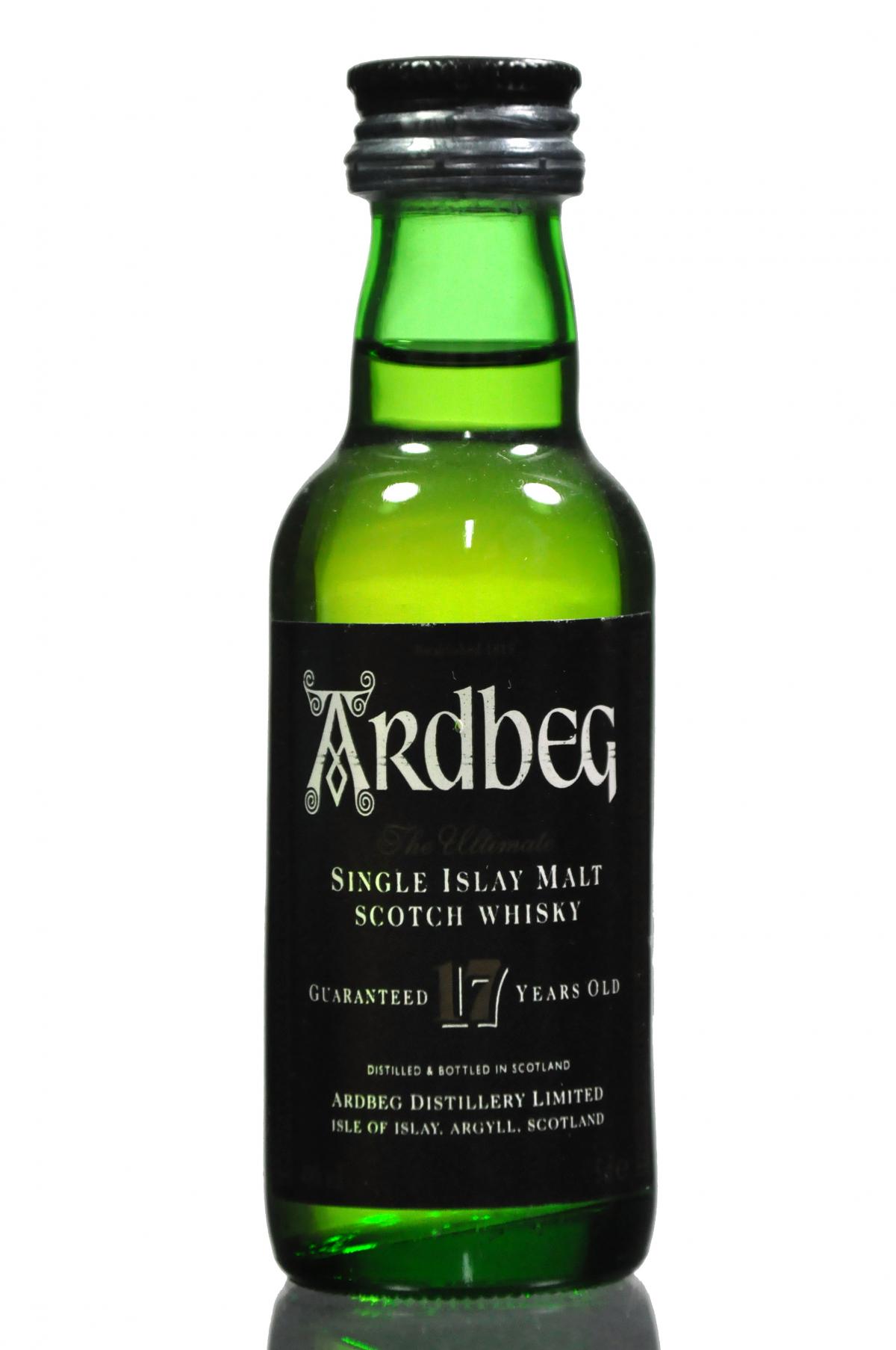 Ardbeg 17 Year Old Miniature