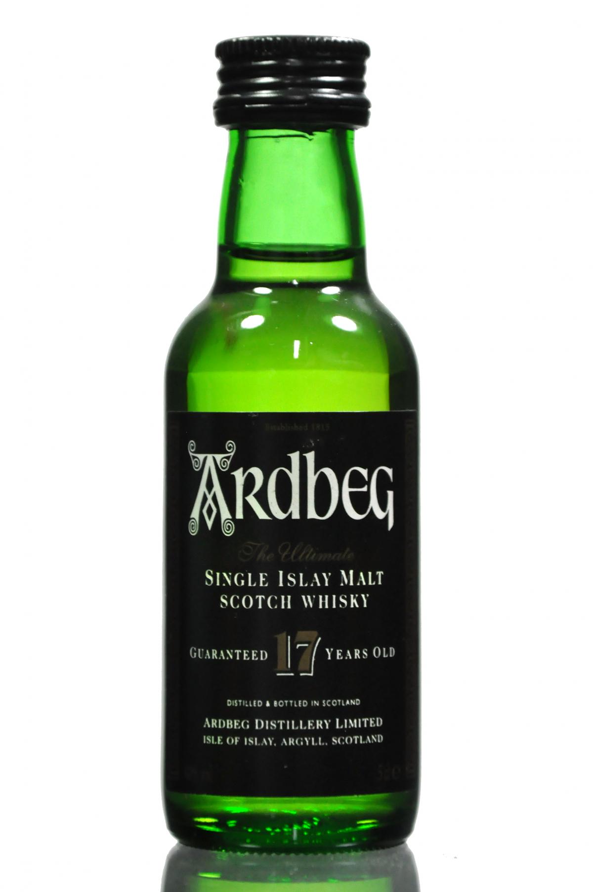 Ardbeg 17 Year Old Miniature