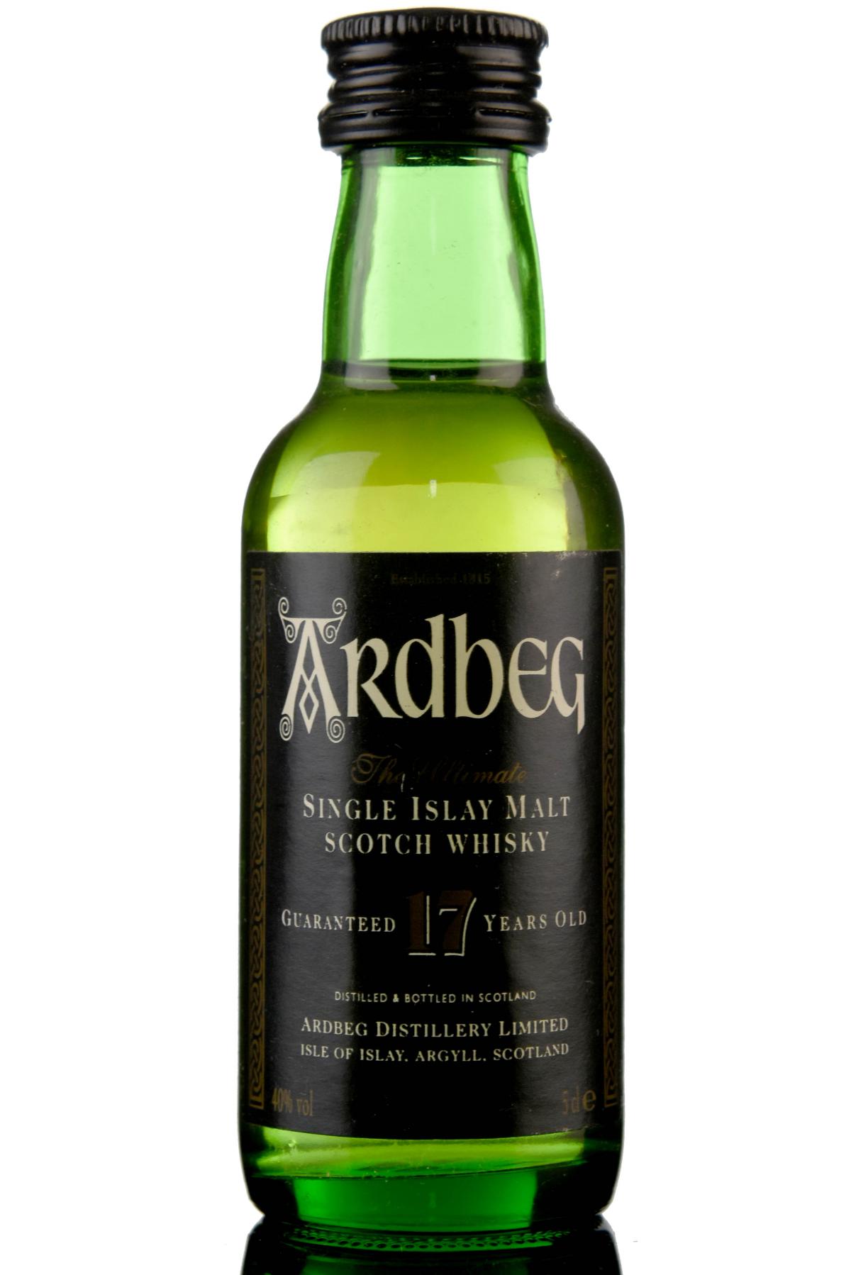 Ardbeg 17 Year Old Miniature