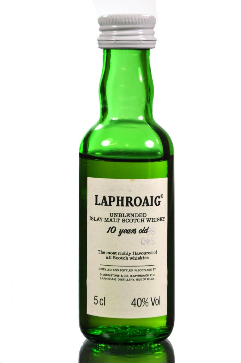 Laphroaig 10 Year Old Miniature
