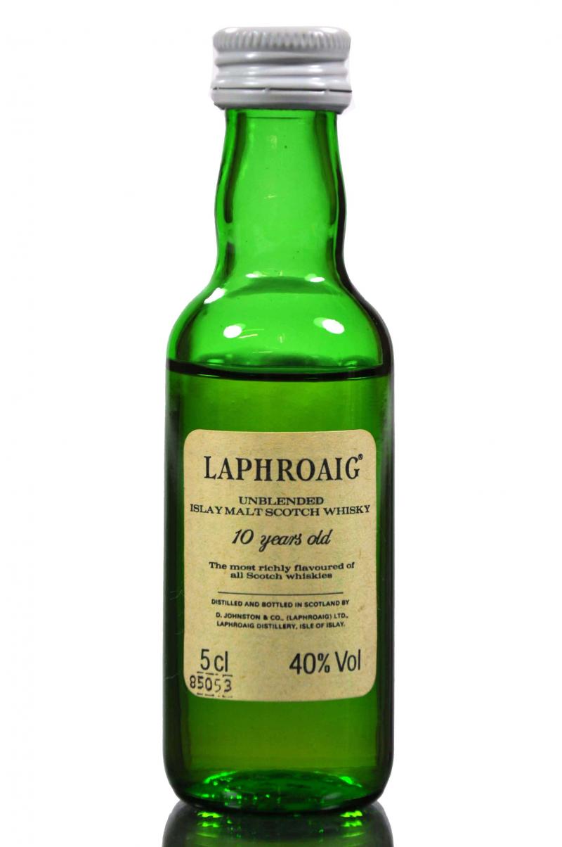 Laphroaig 10 Year Old Miniature