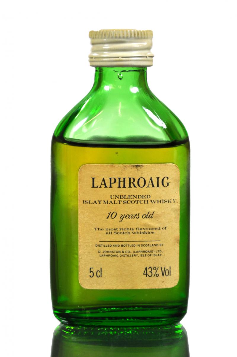 Laphroaig 10 Year Old Miniature