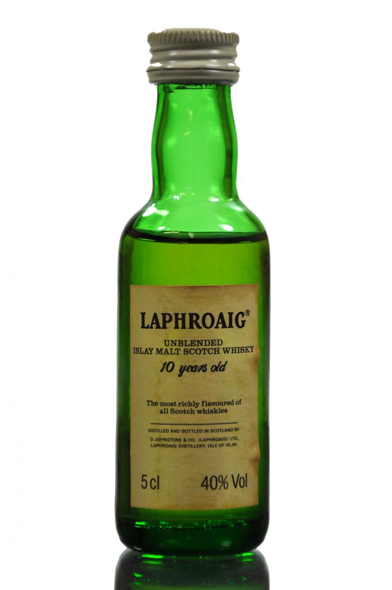 Laphroaig 10 Year Old Miniature