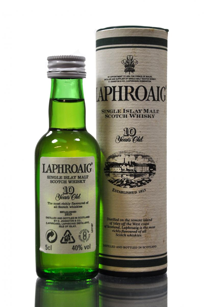 Laphroaig 10 Year Old Miniature