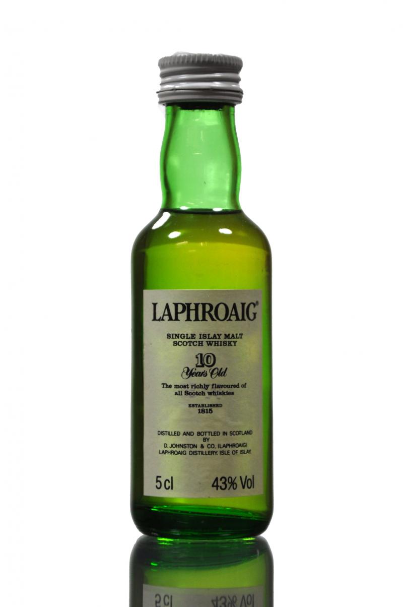Laphroaig 10 Year Old Miniature