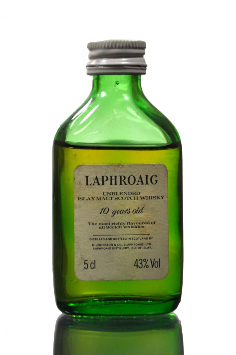 Laphroaig 10 Year Old Miniature