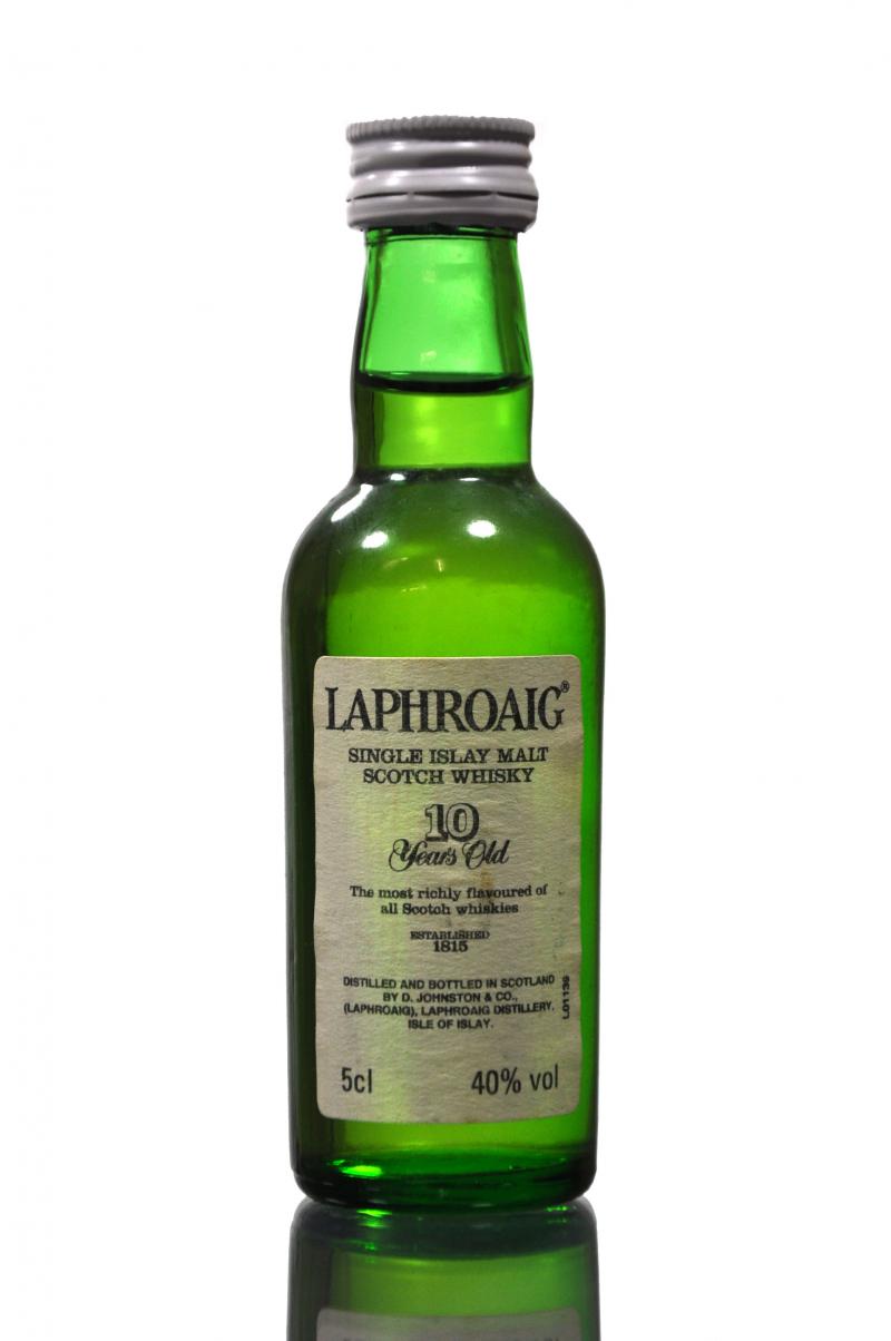 Laphroaig 10 Year Old Miniature