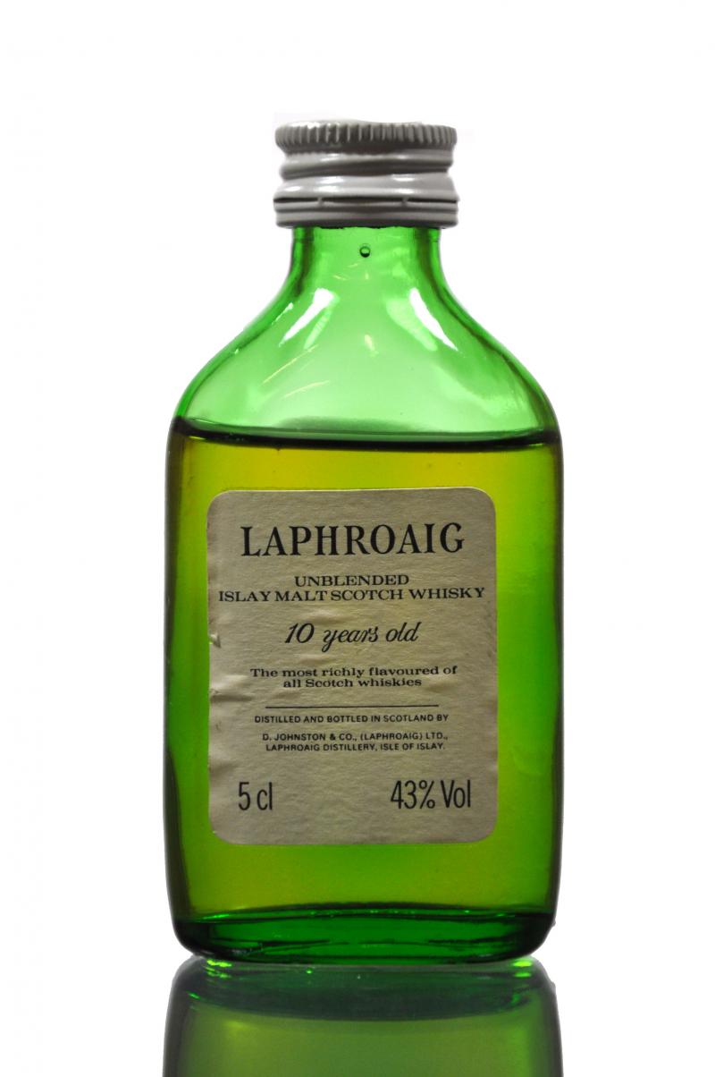 Laphroaig 10 Year Old Miniature
