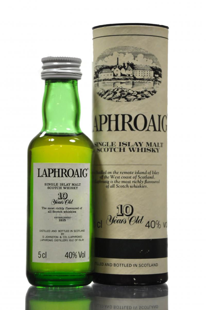 Laphroaig 10 Year Old Miniature