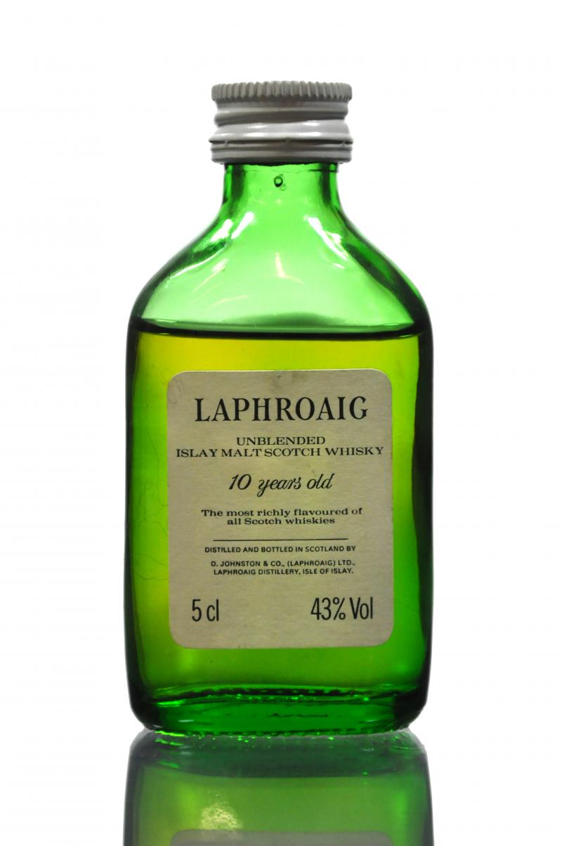 Laphroaig 10 Year Old Miniature