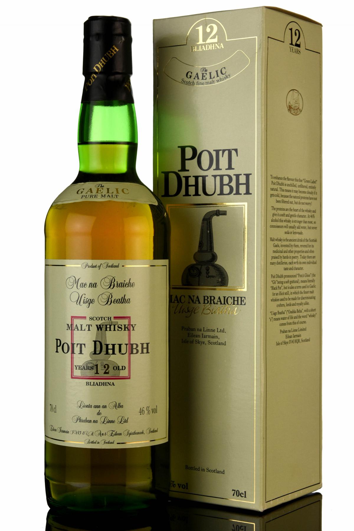 Poit Dhubh 12 Year Old