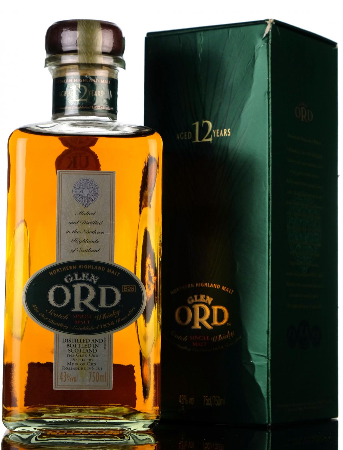 Glen Ord 12 Year Old