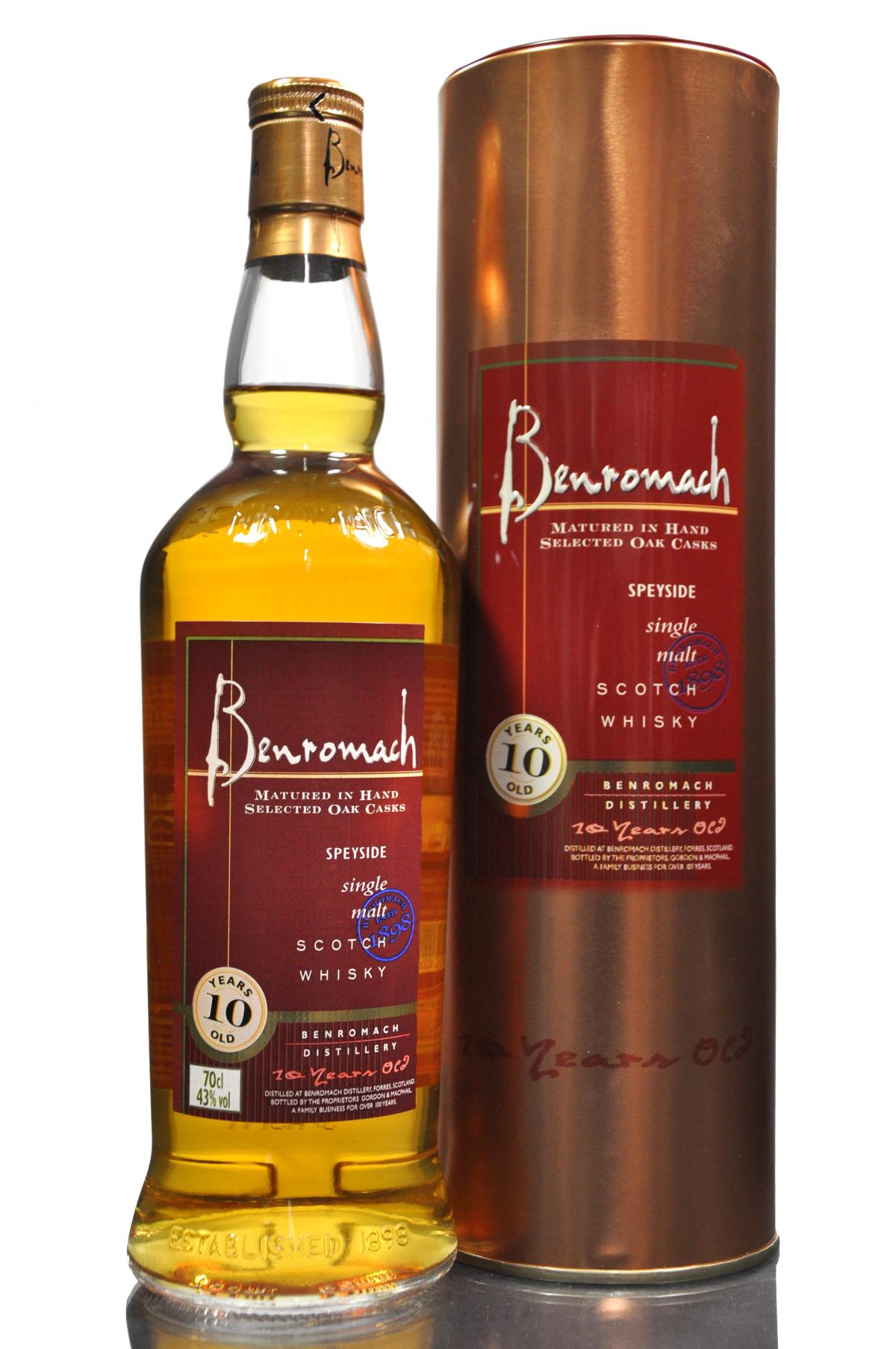 Benromach 10 Year Old