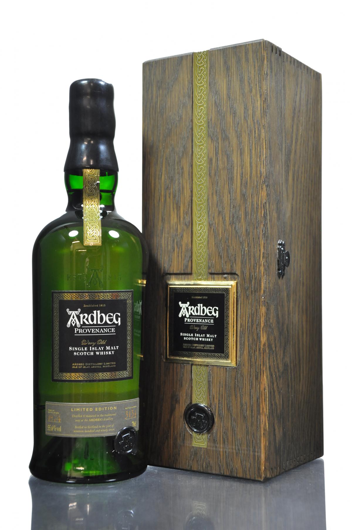 Ardbeg 1974 - Provenance 1st Edition - 55.6%