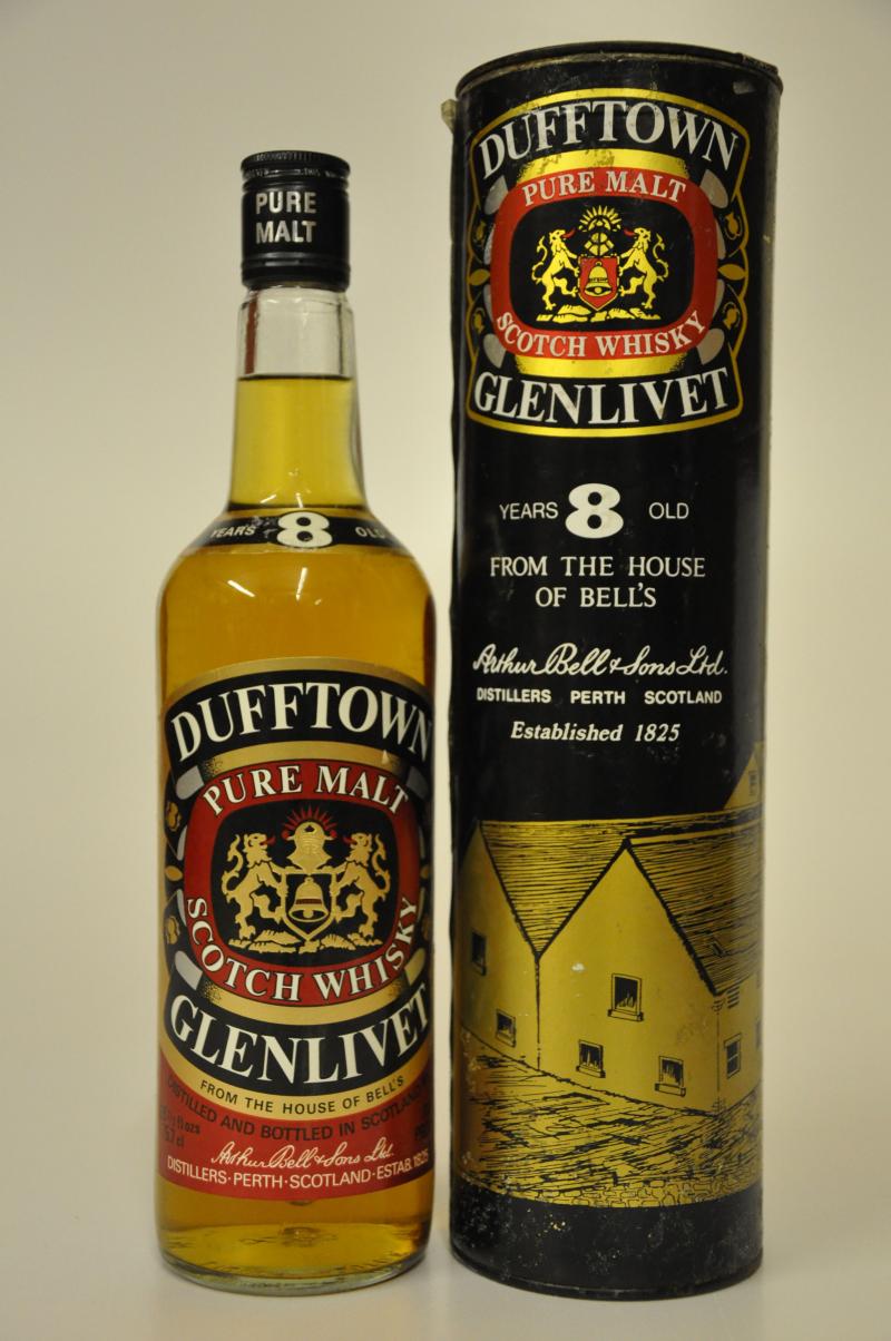 Dufftown-Glenlivet 8 Year Old - Late 1970s