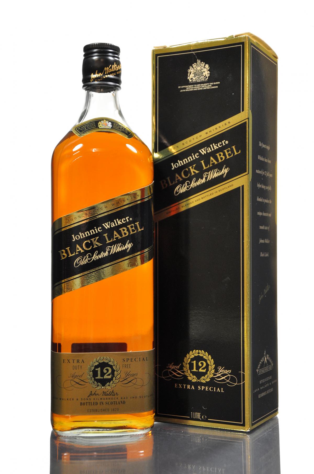 Johnnie Walker Black Label - 1 Litre