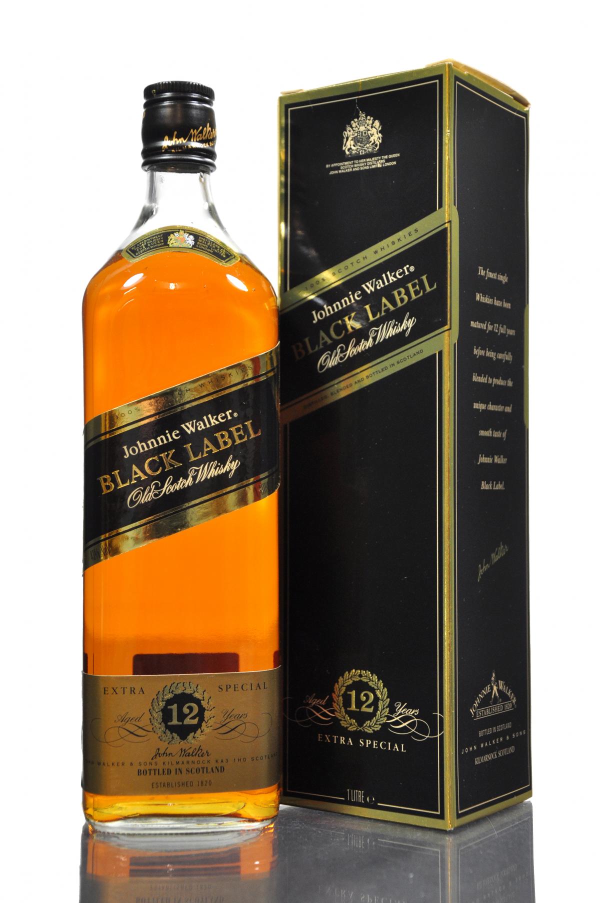 Johnnie Walker Black Label - 1 Litre