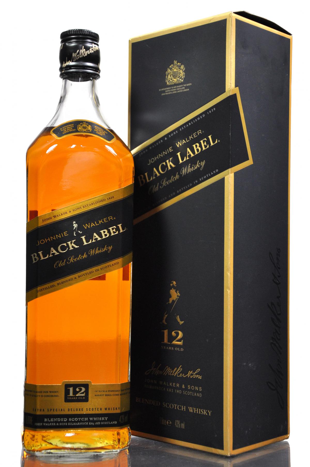 Johnnie Walker Black Label - 1 Litre